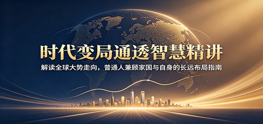 时代变局通透智慧精讲：解读全球大势走向，普通人兼顾家国与自身的长远布局指南-青鹤工作室