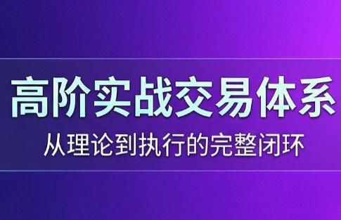 高老师·高阶实战交易体系(更新6月)-青鹤工作室