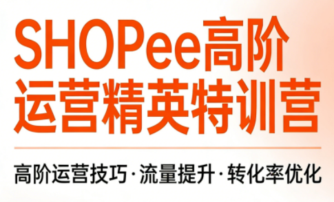 梦凡老师·Shopee虾皮高阶运营课程(更新)-青鹤工作室