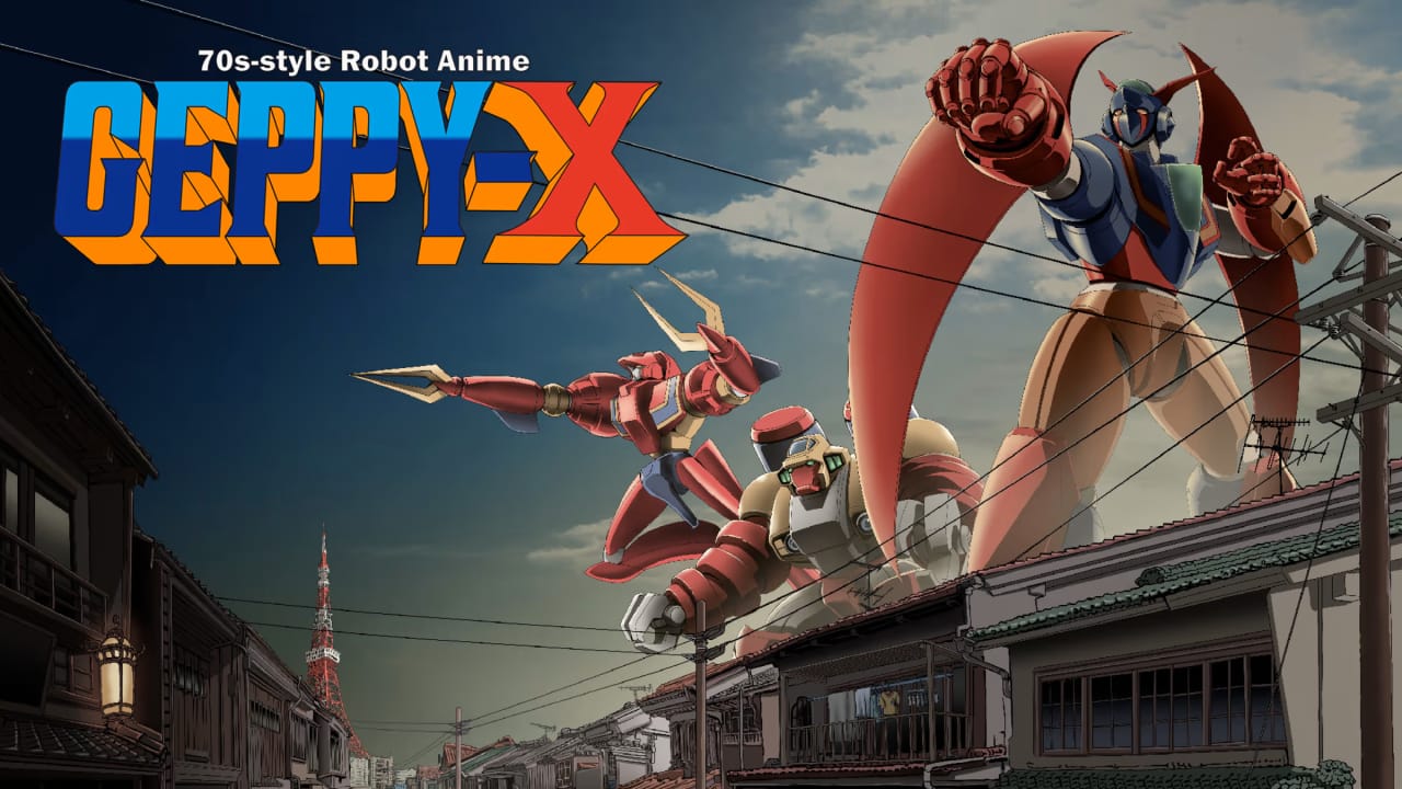 70年代风格机器人动画：杰比-X丨70s-style Robot Anime Geppy-X-青鹤工作室