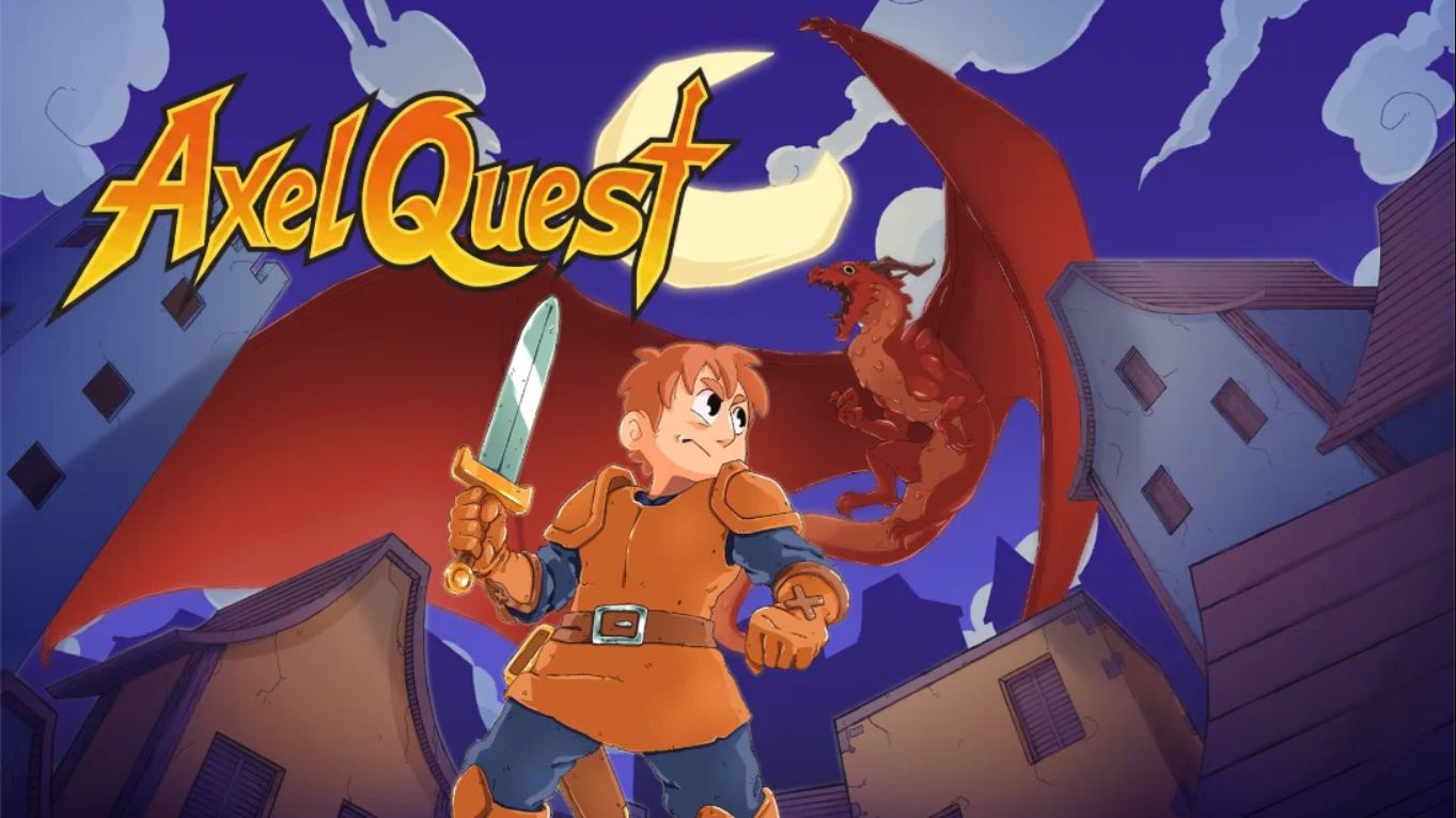 【美版】阿克塞尔大冒险 .Axel Quest 英语-青鹤工作室