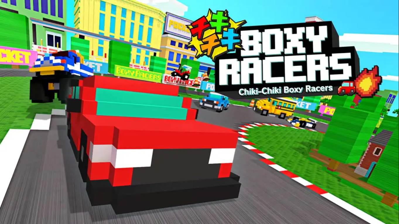 【美版】方块职业赛车手 .Chiki-Chiki Boxy Racers 中文-青鹤工作室