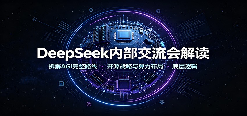 DeepSeek内部交流会解读：拆解AGI完整路线，开源战略与算力布局底层逻辑-青鹤工作室