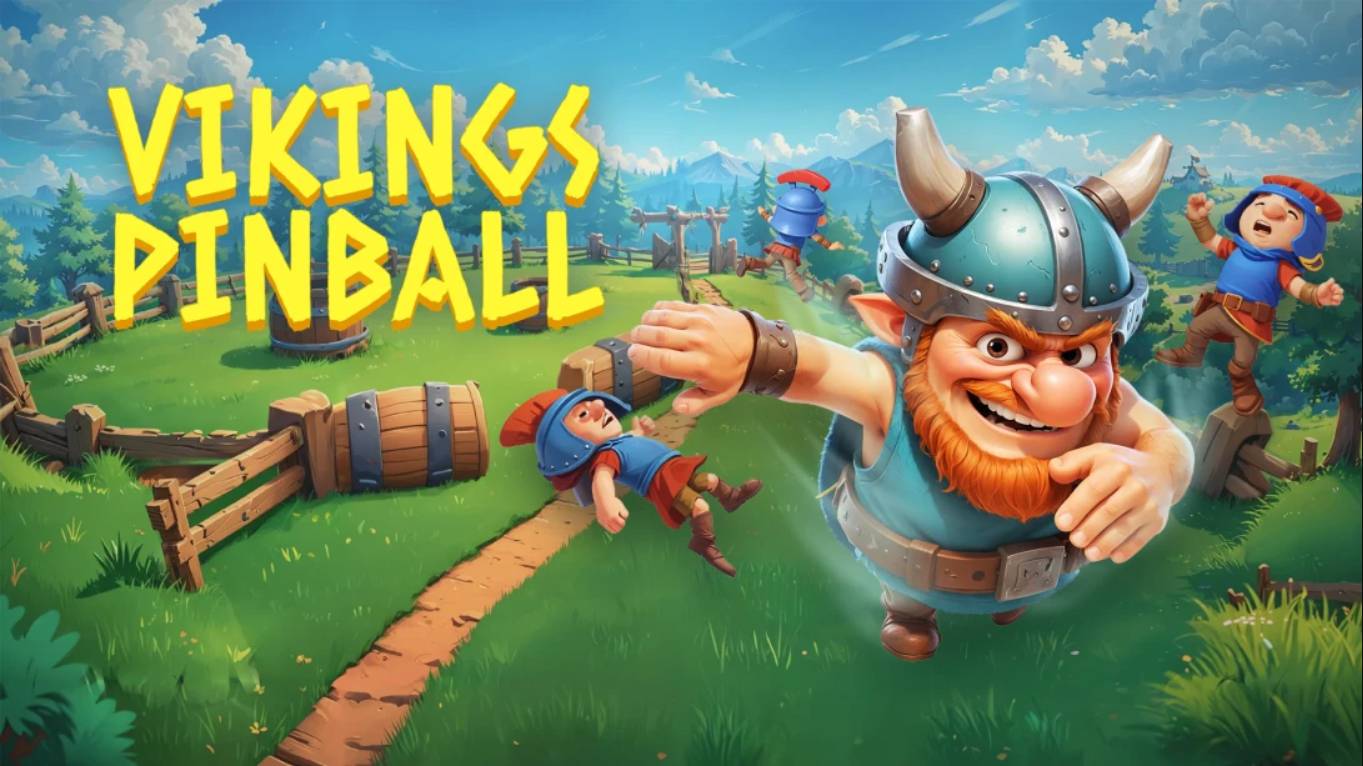 【美版】维京弹球 Vikings Pinball 英语-青鹤工作室
