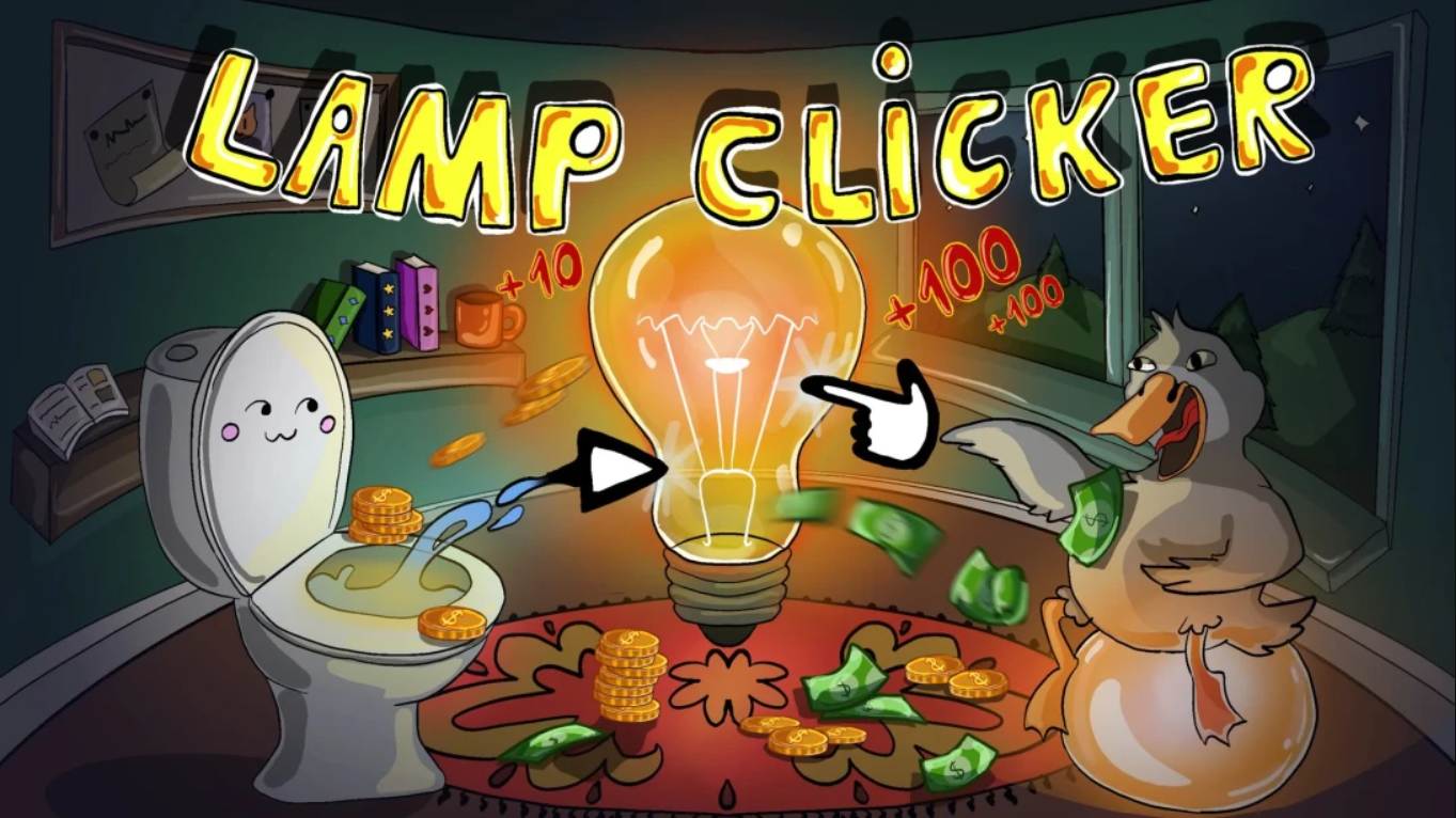 【美版】台灯点击器 Lamp Clicker 英语-青鹤工作室