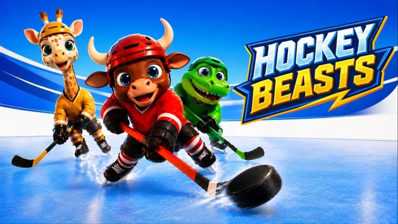 【美版】冰球野兽 Hockey Beasts 中文-青鹤工作室