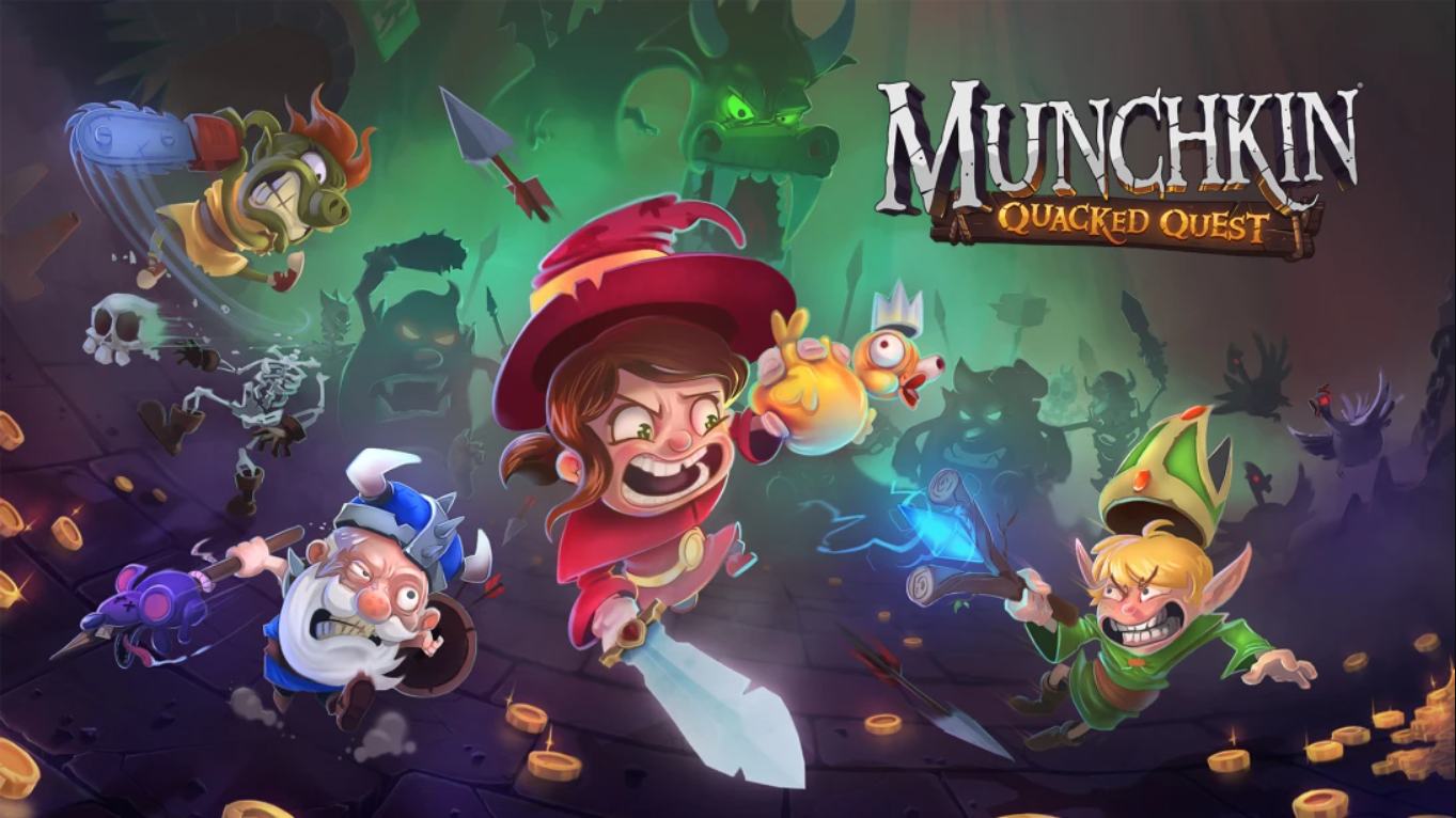 【美版】小白世纪:嘎嘎任务 Munchkin: Quacked Quest 英语-青鹤工作室