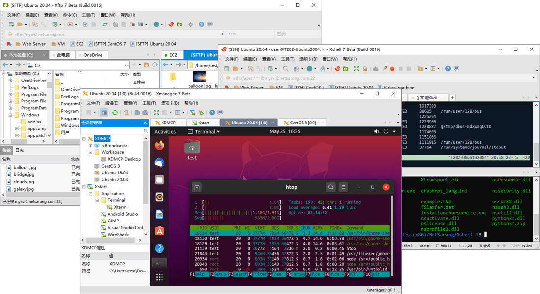 Xmanager8/Xshell8/Xftp8-青鹤工作室